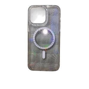 Clear Glitter Phone Case for iPhone 15 Pro Max